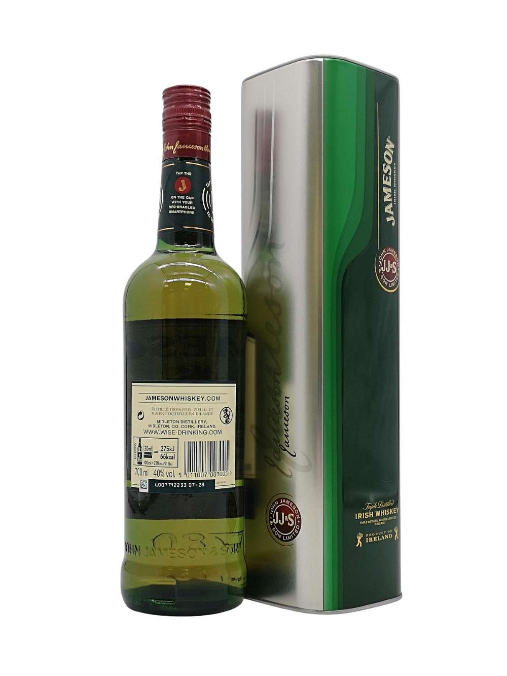 Jameson Irish Whiskey (Travel Online gift Bidders Platform Irish Auction Whiskey Whiskey | tin) | Retail