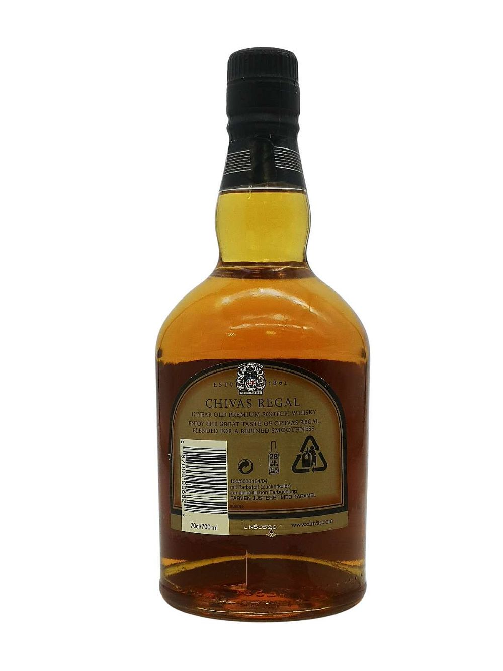 Chivas Regal Scotch Whiskey 12 Year Old 70cl & Tumbler