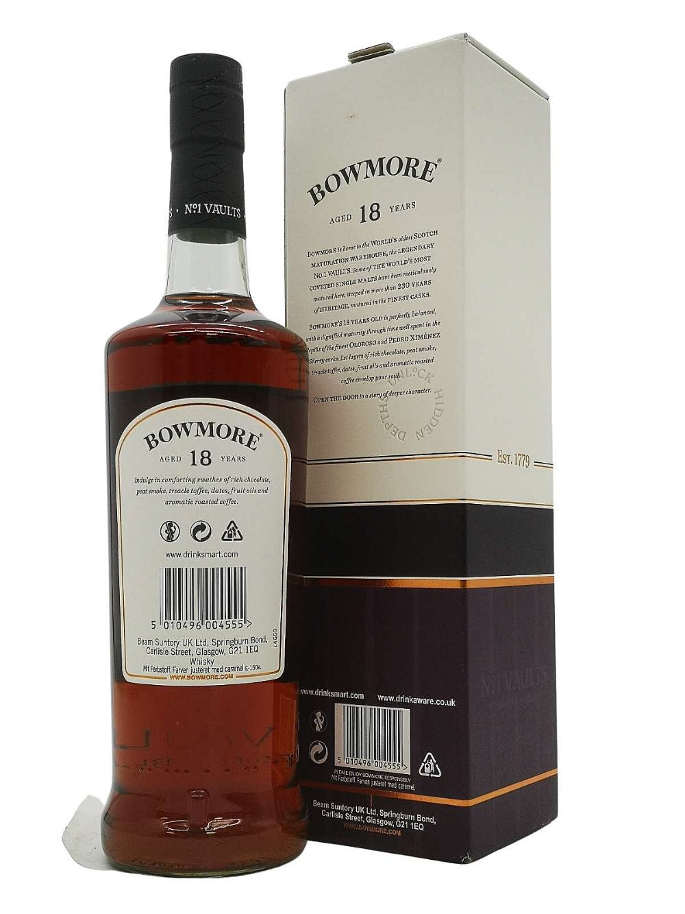 bowmore 18 travel exclusive