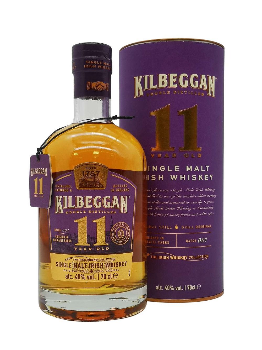 Kilbeggan 11 old Whiskey year Irish Whiskey Irish | Platform Online | Auction Single Malt Whiskey Bidders