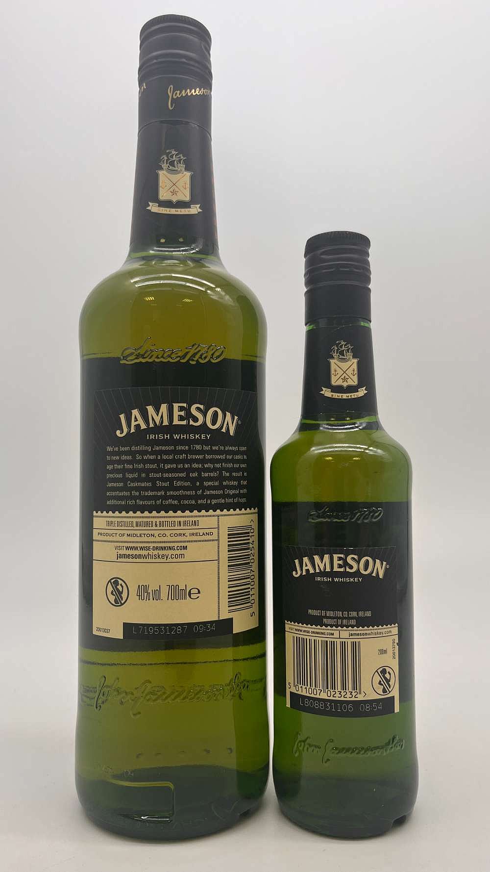 Platform (2 lot Jameson Edition Stout bottle Caskmates 70cl | Auction Bidders Irish | Whiskey Whiskey & Online 20cl)