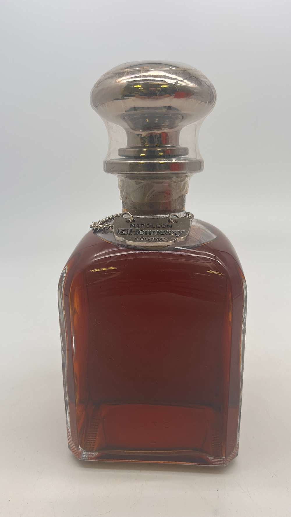 Hennessy Cognac Napoleon, Silver Top 1980s | Whiskey Bidders