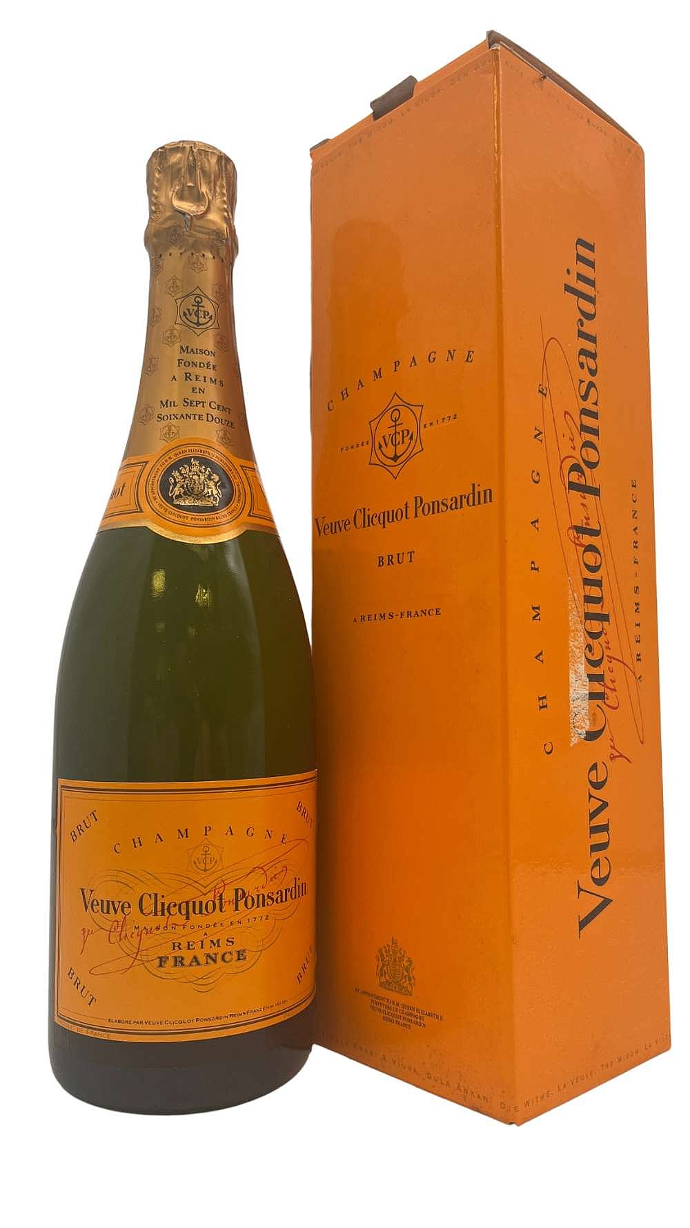 Veuve Clicquot Ponsardin Brut Rose Champagne, France (Vintage Varies) - 1.5 L bottle