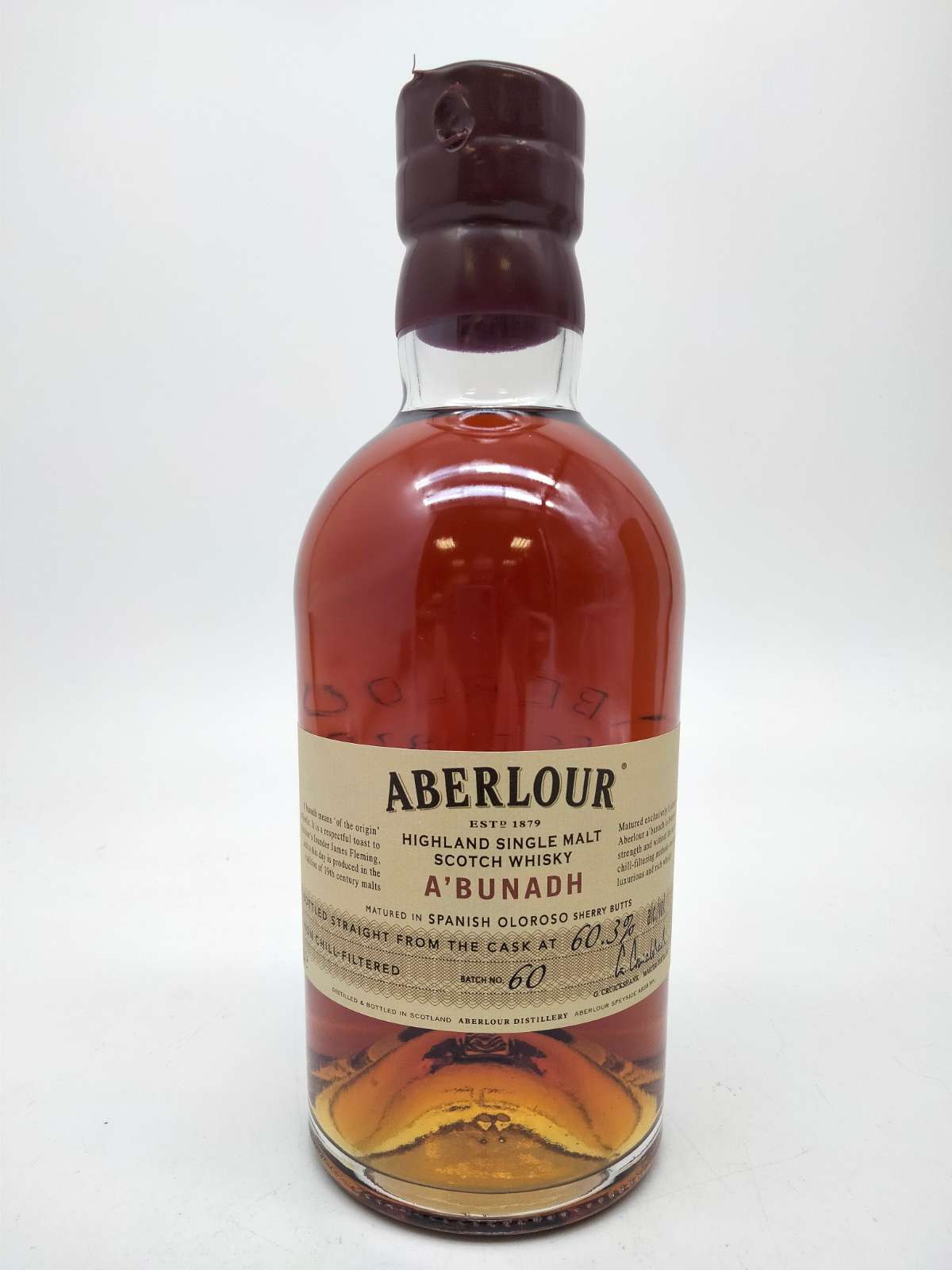 Aberlour A'bunadh Cask Strength Highland 750ml